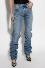 The Attico BLUE Jeans with logo