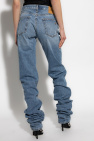 The Attico BLUE Jeans with logo