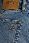 The Attico BLUE Jeans with logo