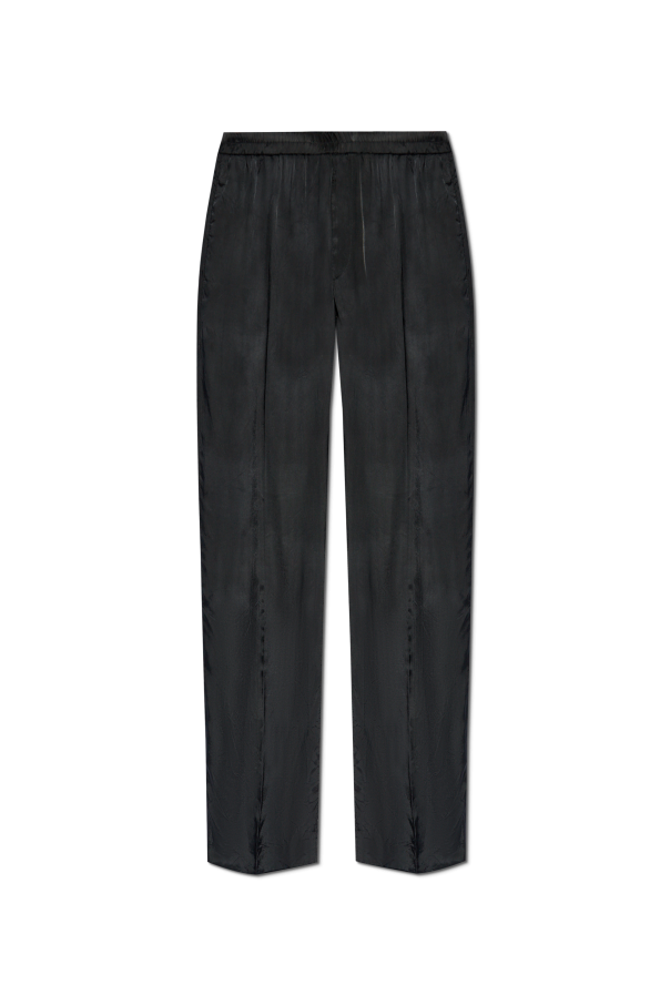 Satin trousers od Dries Van Noten