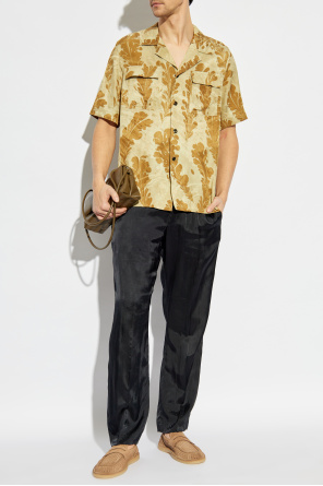 Satin trousers od Dries Van Noten