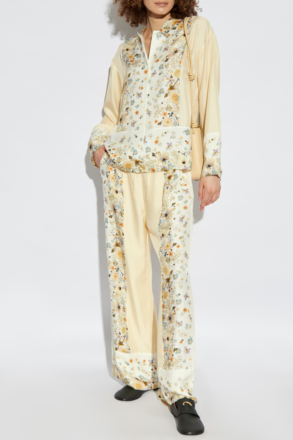 Munthe Pantalones con estampado floral ‘Fabert’