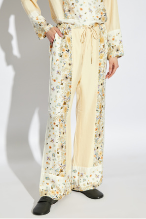 Munthe Pantalones con estampado floral ‘Fabert’