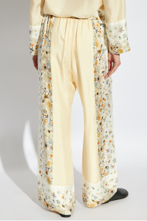 Munthe Pantalones con estampado floral ‘Fabert’