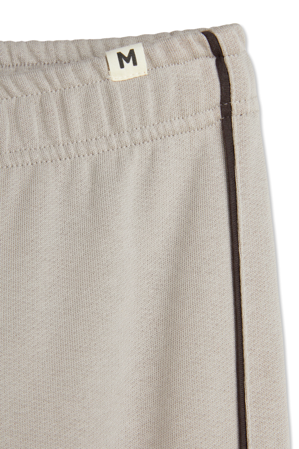 Mini Rodini Sweatpants with logo patch