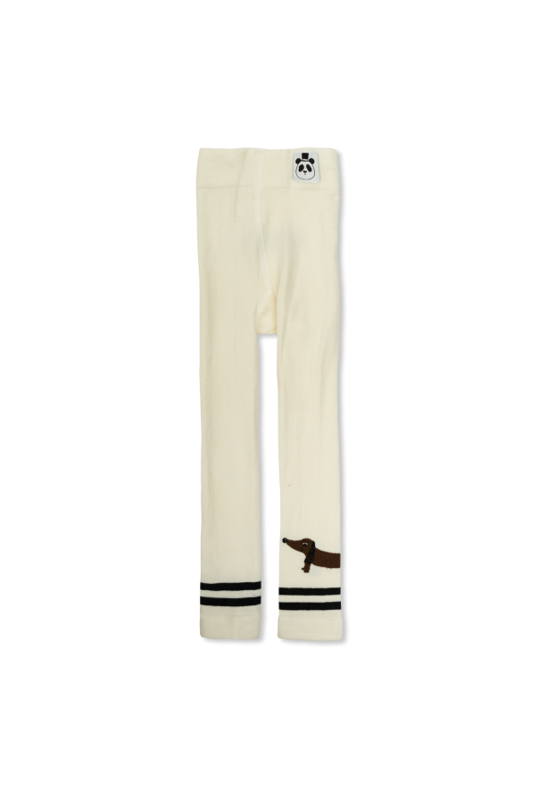 Tights with dog motif od Mini Rodini