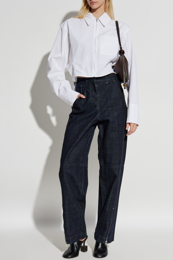 Jacquemus Jeans with logo