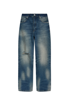 Jeans mit Logo