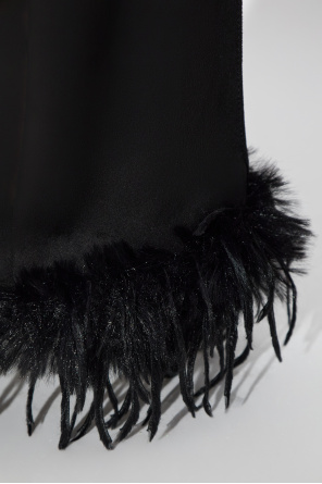 MISBHV Faux suede trousers