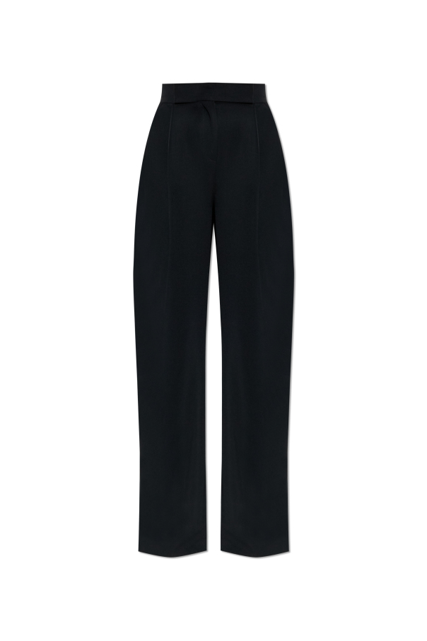 Wool trousers with pleats od The Attico