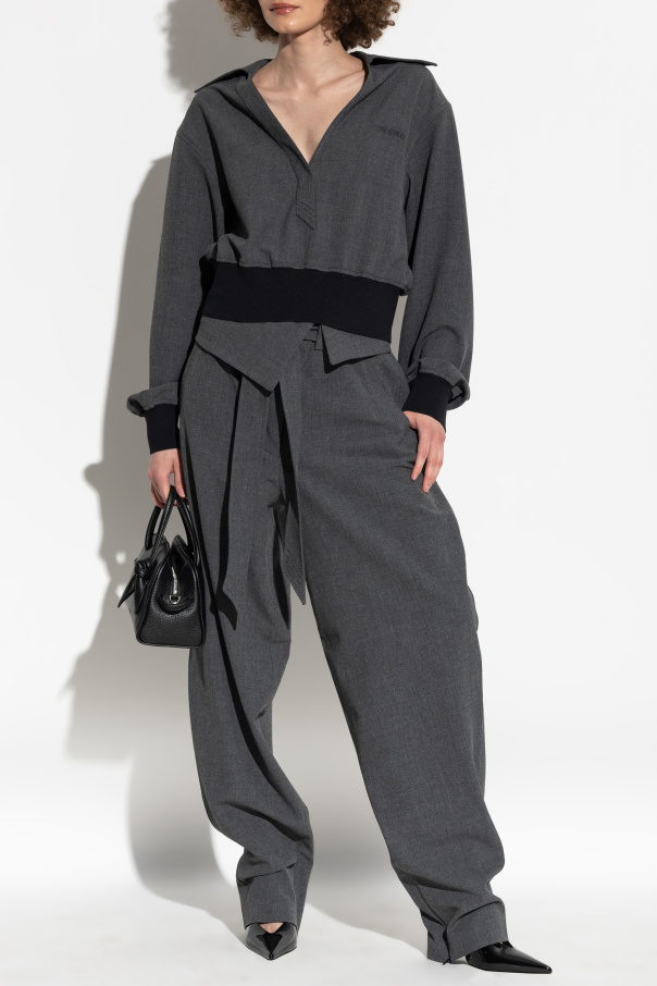 The Attico Hose mit hohem Bund