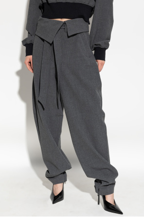 The Attico Hose mit hohem Bund