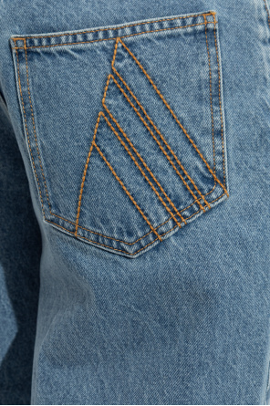 The Attico Jeans with logo
