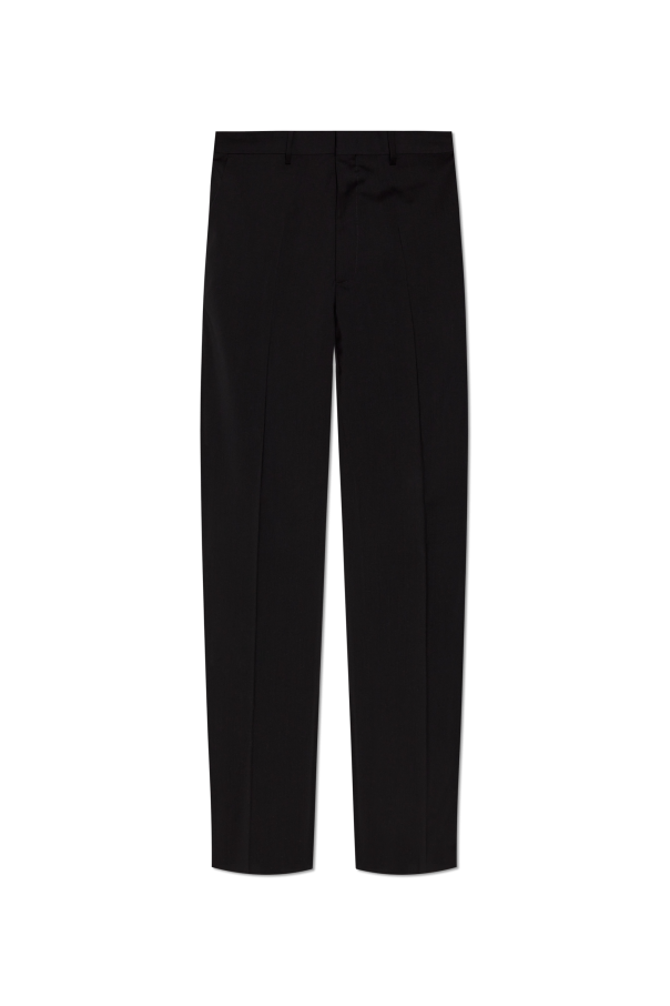 Moschino Wool trousers with crease