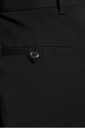 Moschino Wool trousers with crease