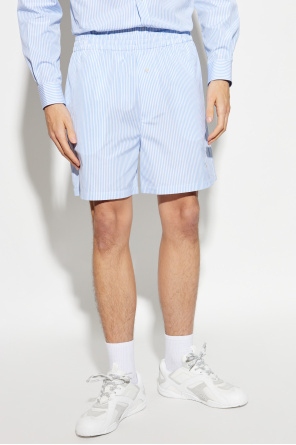 Moschino Striped pattern shorts