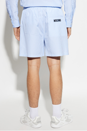 Moschino Striped pattern shorts