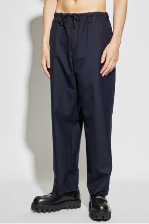 Dries Van Noten Pantalones de lana