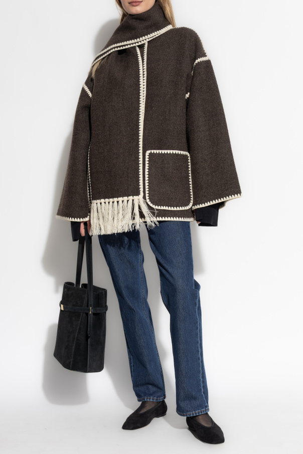 TOTEME Jeansy z  logo