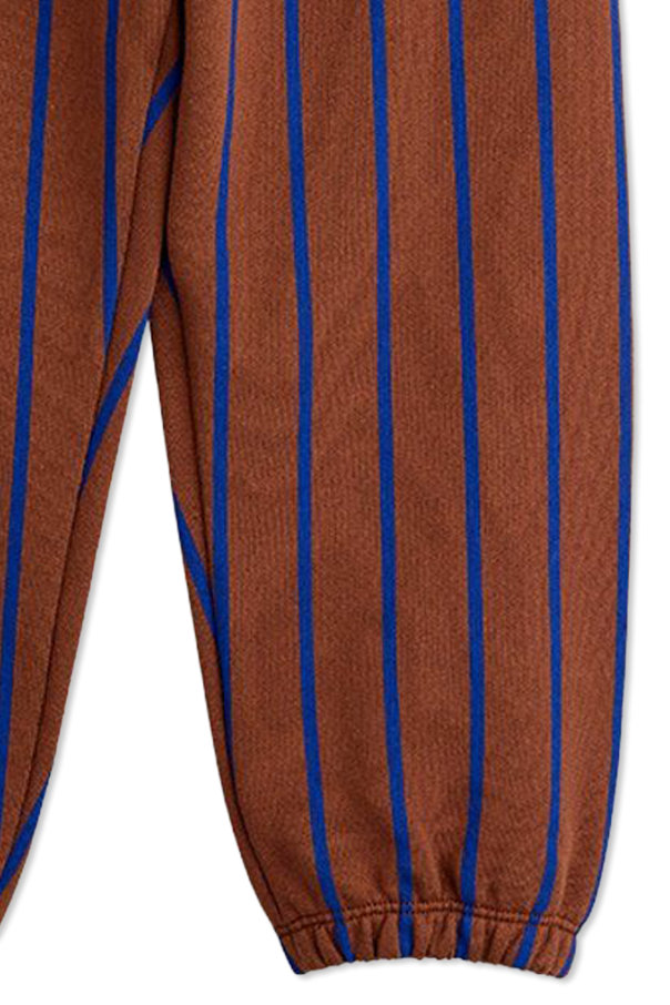 Mini Rodini Pantalones de chándal con estampado de rayas