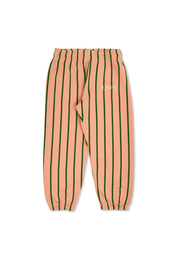 Sweatpants with striped pattern od Mini Rodini