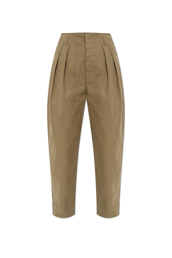 Pleated trousers od Moschino