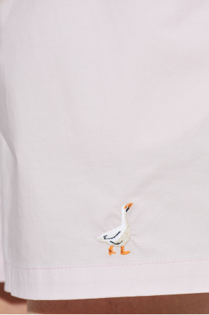 Moschino Embroidered shorts