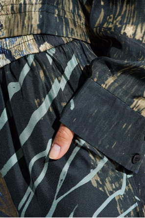 Munthe Silk trousers "Arum"