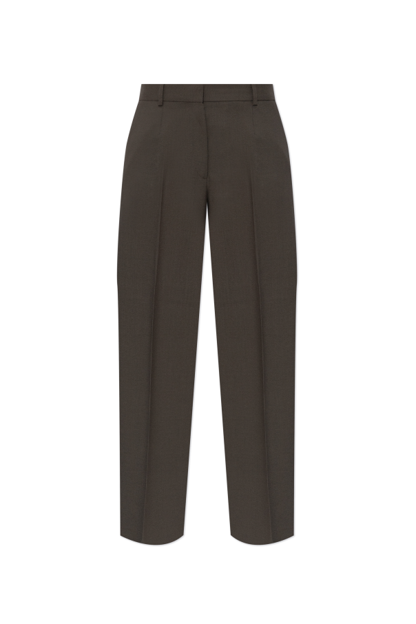 Wool pleated trousers od TOTEME