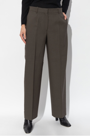 TOTEME Wool pleated trousers