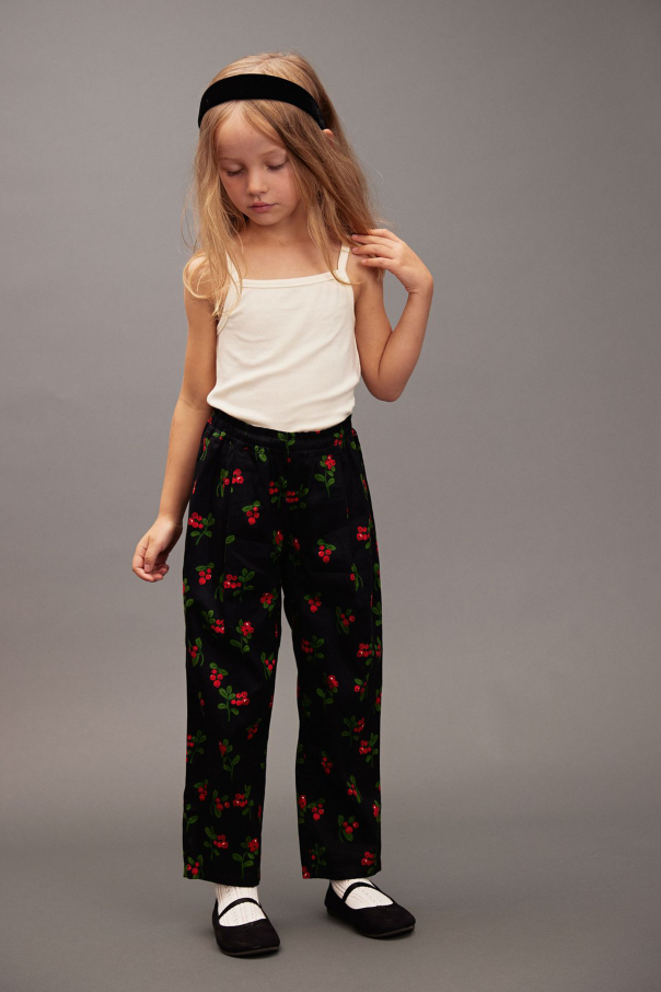 Mini Rodini Printed trousers