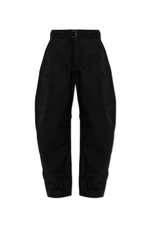 Pantalones con cinturón