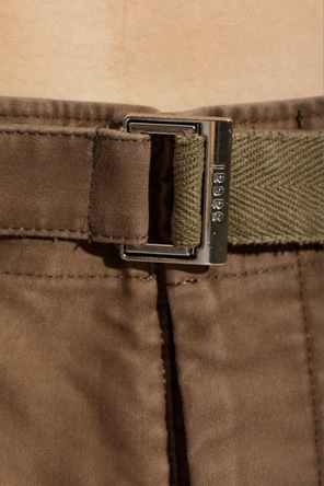 sacai Cargo trousers with a vintage effect