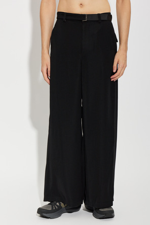 sacai Trousers with belt
