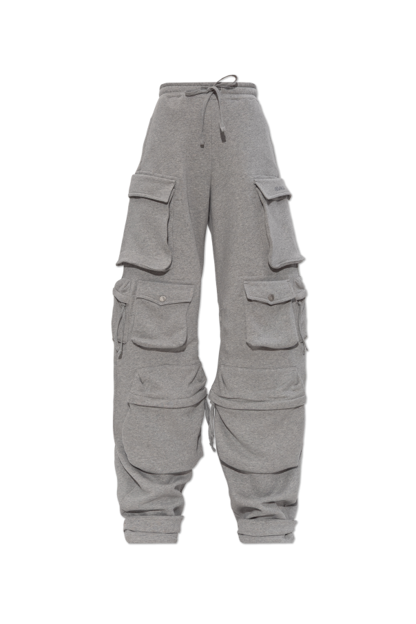 Trousers with logo od The Attico