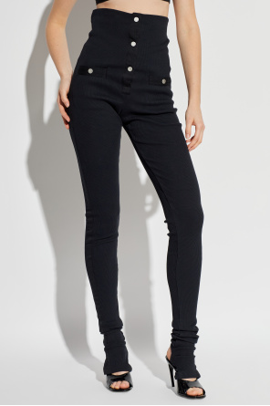 The Attico Pantalones de talle alto