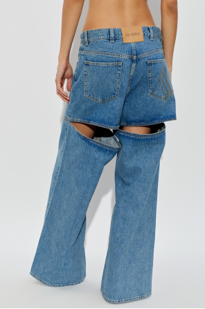 The Attico Leather belt