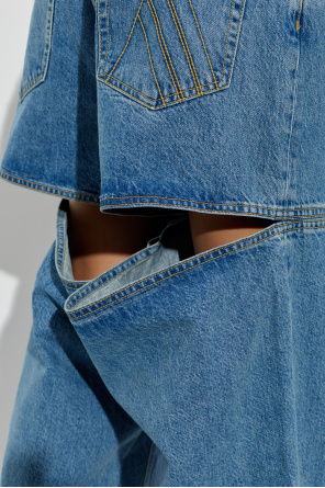 The Attico Leather belt