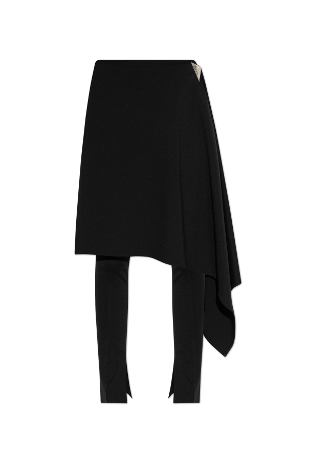 Trousers with decorative front od The Attico