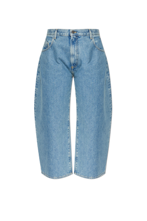 Jeans mit weiten Beinen