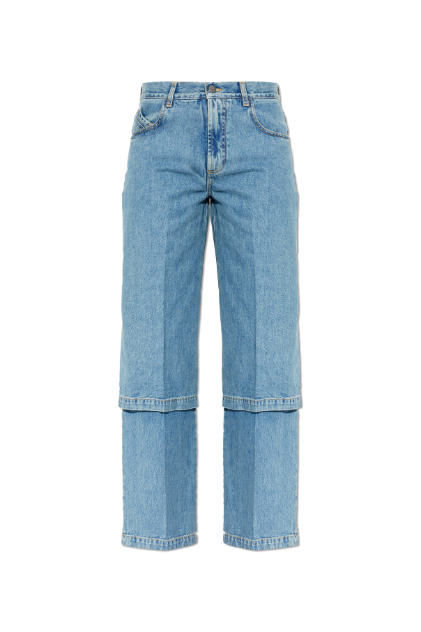 Jeans with wide leg cut od The Attico