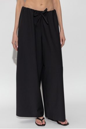 TOTEME Pantalones de lana de pierna ancha