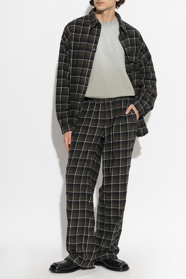 MISBHV Plaid Pattern Trousers