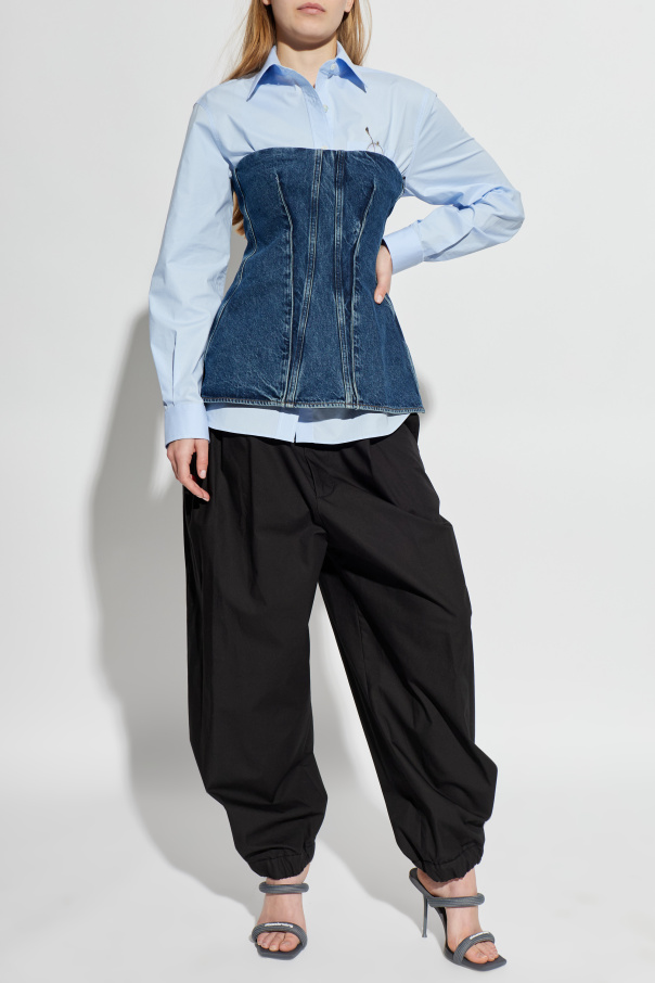 Moschino Pantalones con pinzas