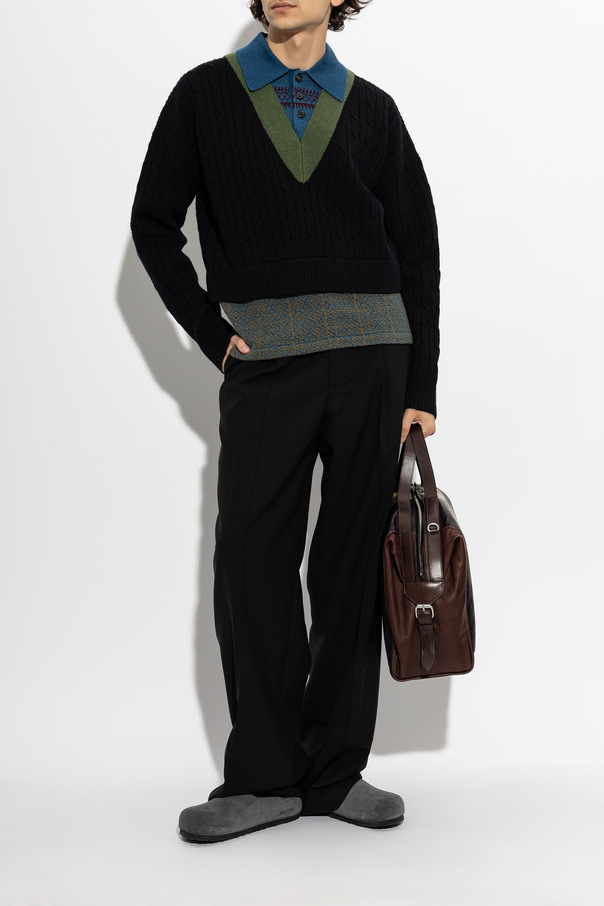 Dries Van Noten Wool trousers ‘Penrud’