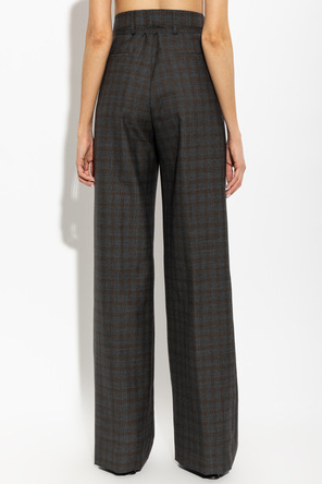 Dries Van Noten Wool trousers ‘Peacha’
