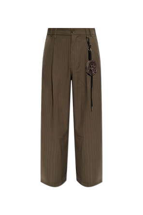 Pinstripe Trousers