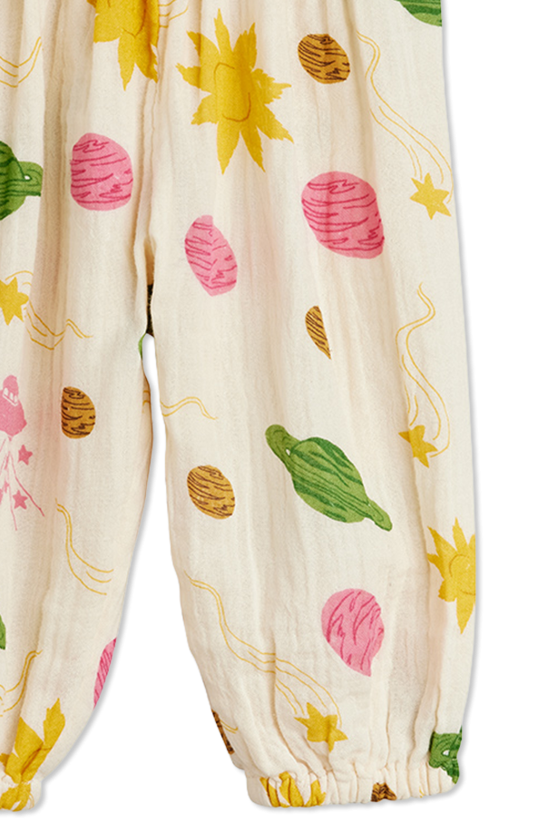 Mini Rodini Spodnie o luźnym kroju z nadrukiem