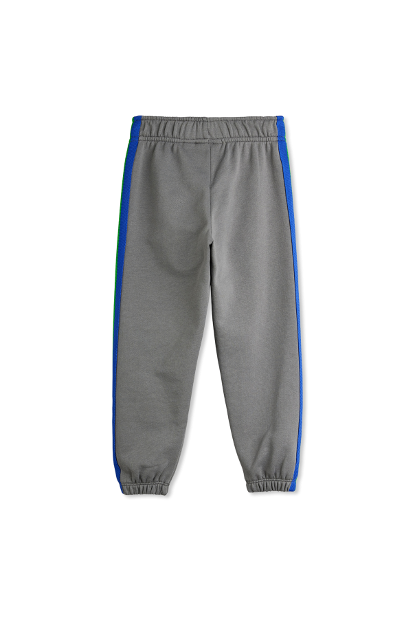 Mini Rodini Sweatpants with colorful side stripes