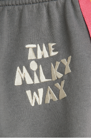 Mini Rodini Sweatpants with colorful side stripes